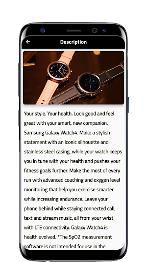 SAMSUNG Galaxy Watch 4 Guide Screenshot 2
