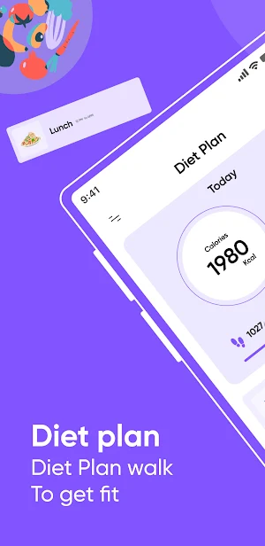 Diet Planner, Calories Counter Screenshot 0