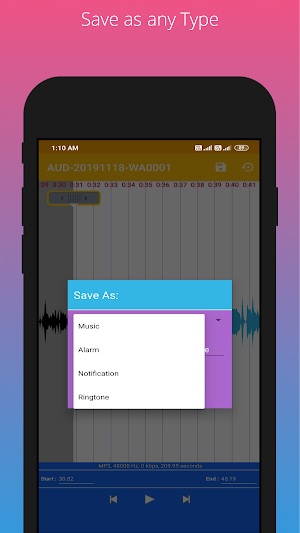 Mp3 Cutter and Ringtone Maker Screenshot 3