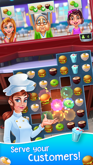 Superstar Chef - Match 3 Games Screenshot 2
