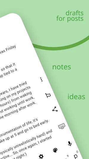 Last Answer: Ideas & Notes Screenshot 1