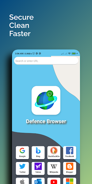 Defence Browser - Private, Sec Screenshot 0