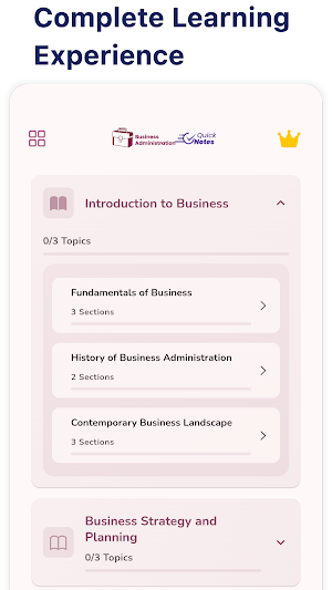 Business Administration Screenshot 0