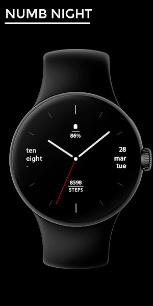 Numb Night - watch face Screenshot 0