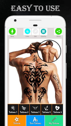 Tattoo Maker - Love Tattoo Screenshot 0