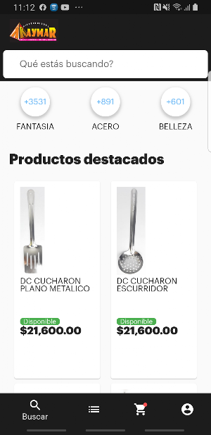 Raymar tienda Screenshot 0