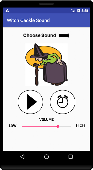 Witch Cackle Sound (Witch Laugh Sound) Screenshot 0
