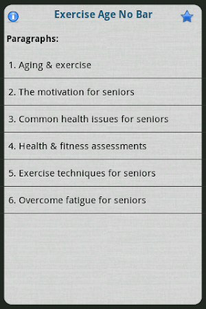 Exercise Age No Bar Screenshot 1