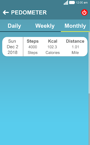 Pedometer - Step Tracker & Calories Counter Screenshot 3