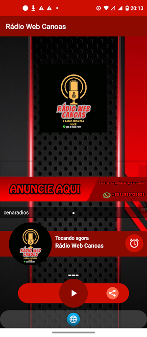 Rádio Web Canoas Screenshot 0