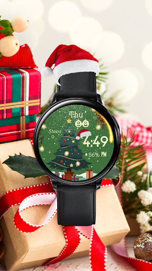 Christmas Tree Watch Face Screenshot 2