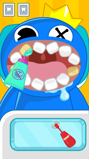 Rainbow's Doctor: Dentist Game Screenshot 2