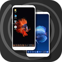 Computer launcher Aquarium