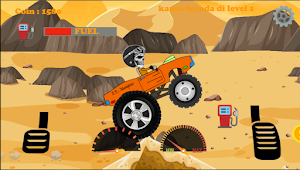 Super Climb Truck Orange Screenshot 0