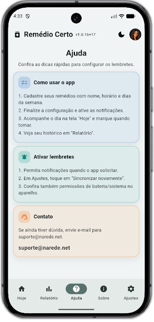 Remédio Certo Screenshot 0