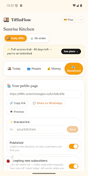 TiffinFlow: Tiffin Manager Screenshot 3