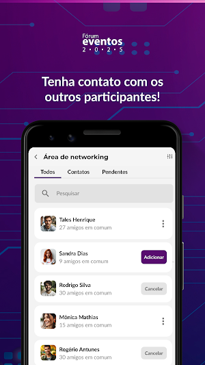 Fórum Eventos Screenshot 1
