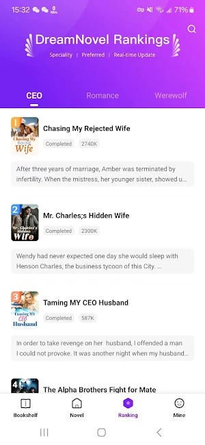 DreamNovel Screenshot 1