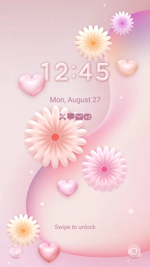 Pastel Flowers - Wallpaper Screenshot 1