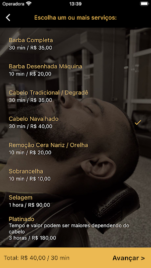 Menezes Barbearia Screenshot 2