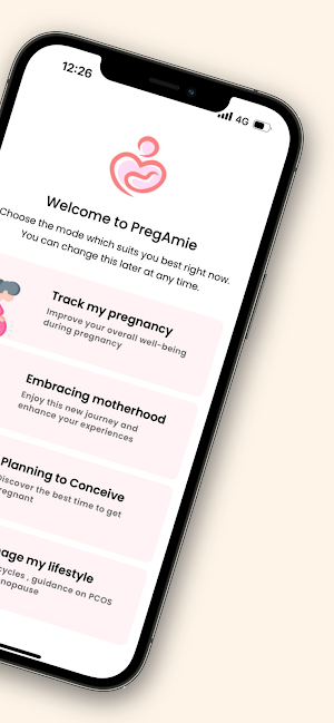 PregAmie: PCOS & Pregnancy Screenshot 1