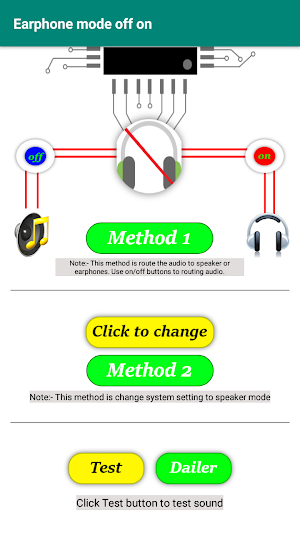 Earphone mode off Screenshot 3