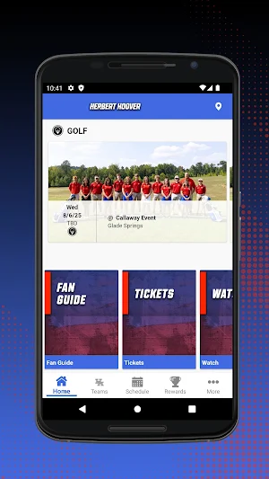 Hoover Huskies Athletics Screenshot 0