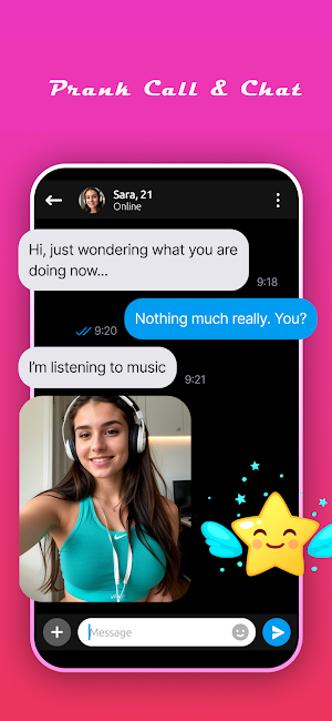 Prank Call - Fake Call & Chat Screenshot 0