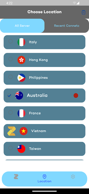 Zircon VPN: The Fast Guard Screenshot 3