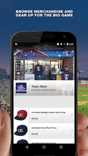 Somerset Patriots Baseball Screenshot 2