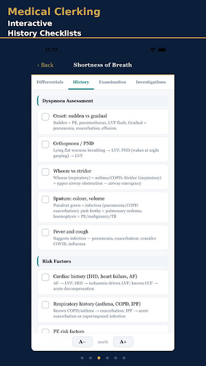 Medical Clerking Screenshot 2