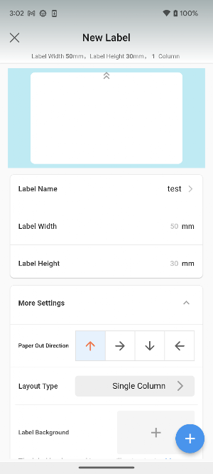 iLabelPrint+ : Design/Print Screenshot 1
