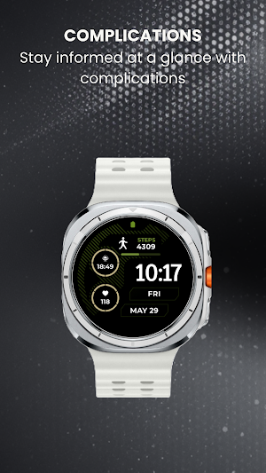 EXD203: Sporty Watch Face Screenshot 3