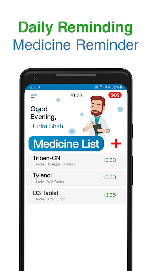 M Reminder : Medicine Reminder Screenshot 0
