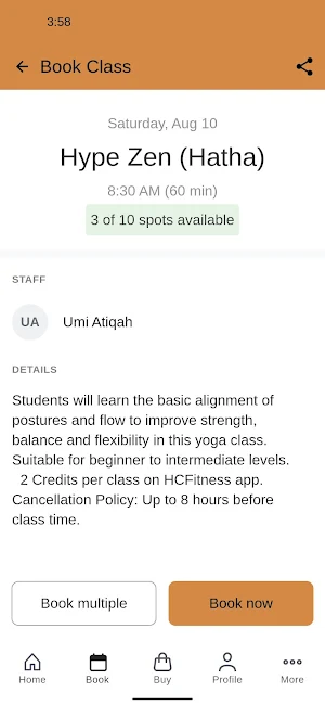 HCFitness Screenshot 2