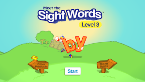 Meet the Sight Words 3 Game Screenshot 0