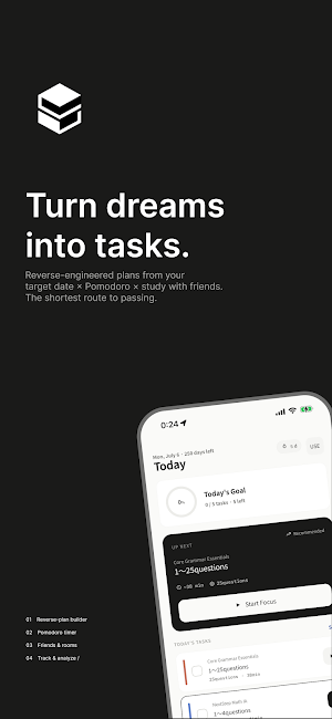 StudyNext: Exam Study Planner Screenshot 0