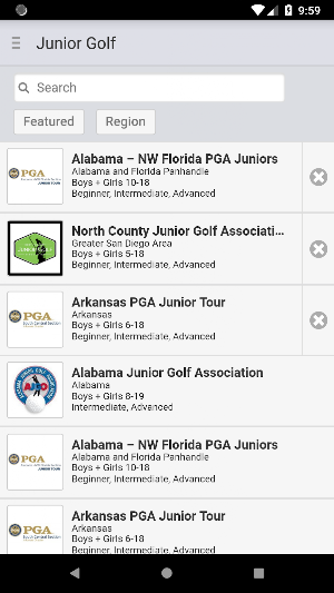 Junior Golf Screenshot 0