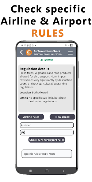 AirTravel ItemCheck Screenshot 0