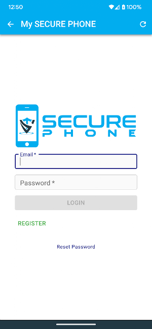 My SECURE PHONE Screenshot 0