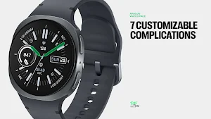 Snelheid Analog Watch Face Screenshot 2