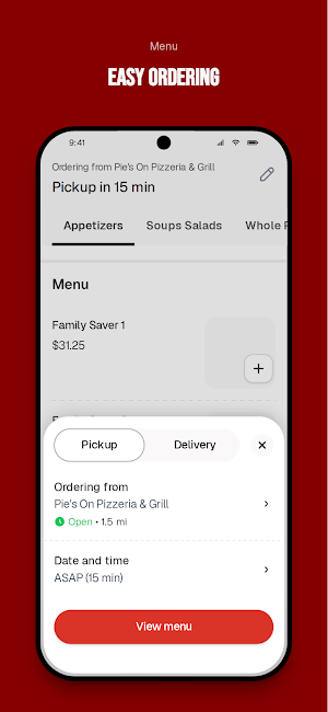 Pie's On Pizzeria & Grill Screenshot 2