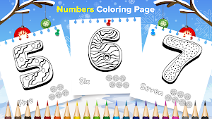 Christmas Coloring Worksheets Screenshot 2
