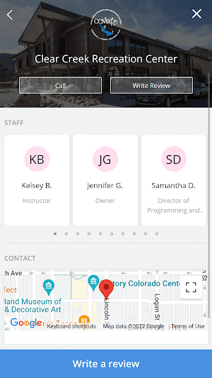 Clear Creek Rec Center Screenshot 1