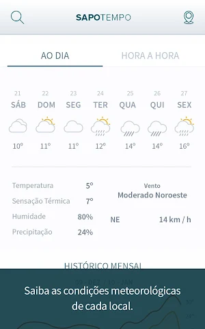 SAPO Tempo Screenshot 2