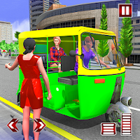 New City Tuk Tuk Auto Rickshaw Driver Simulator