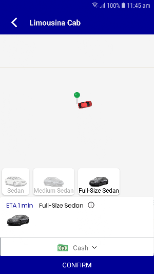 Limousina Cab Screenshot 2