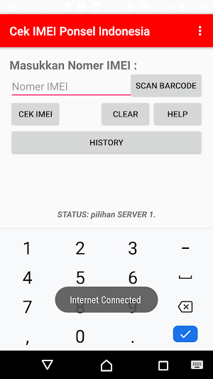 Cek IMEI Ponsel Indonesia Screenshot 0