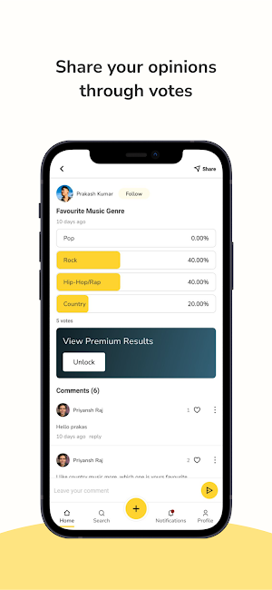 Virtual Voter: Polls & People Screenshot 1