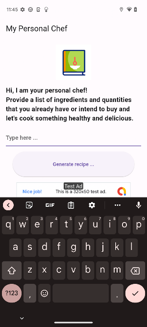My Personal Chef Screenshot 3